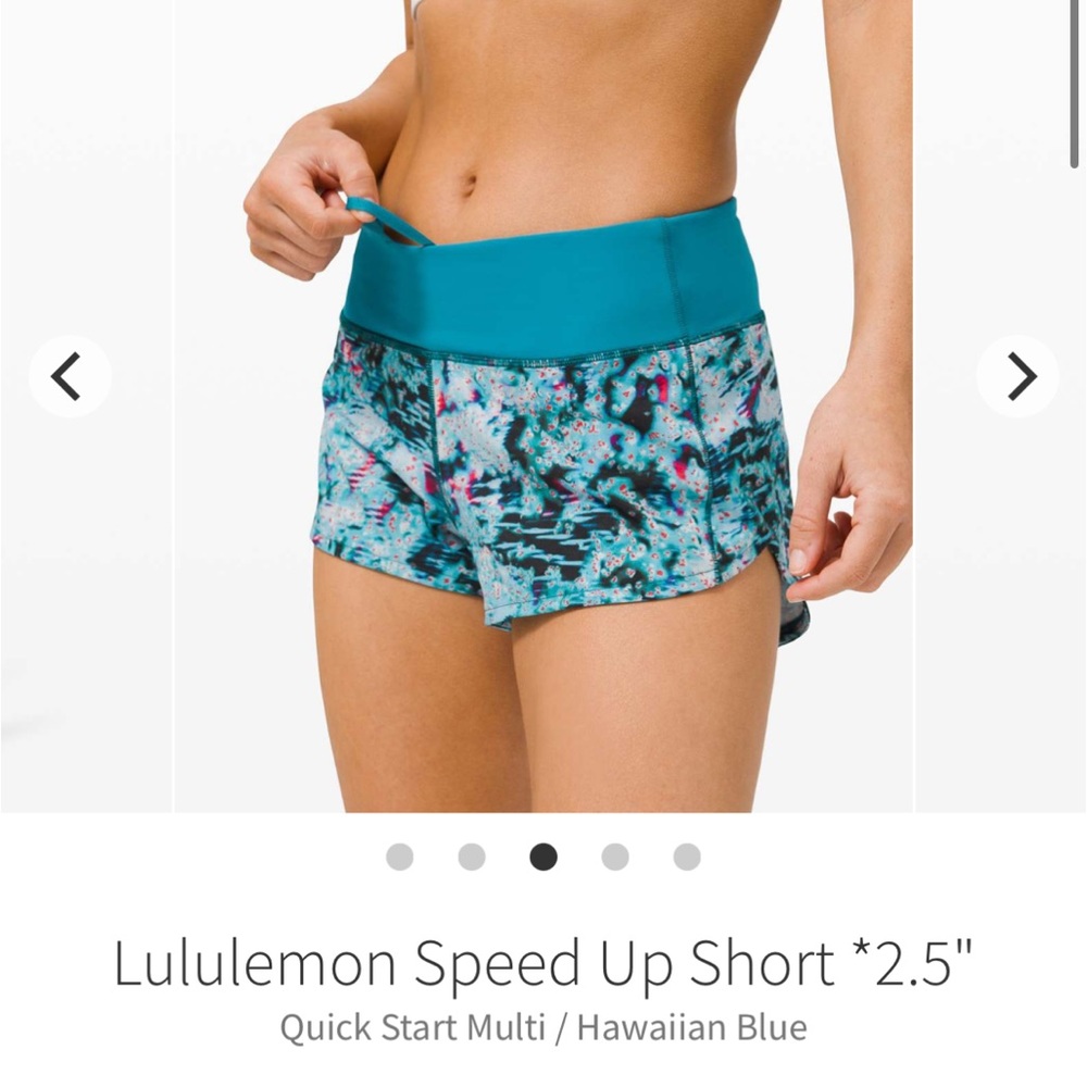 lulu speed up shorts